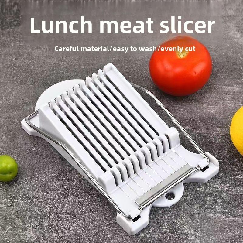 Ham sausage slicer, cutting and dicing artifact, luncheon meat slicing tool, preserved egg egg slicing, fruit divider