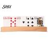 Poker Card Holder Stand High Stability Smooth Edge Curved Shape Non-Slip Base Burr Free Reusable Playing-Card Hands-Free Home Supplies