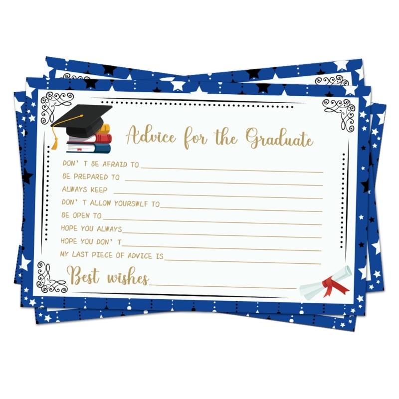 8Pcs Elegant Graduation Greeting Cards High Quality Paper Card Greeting Card Ideal For Expressing Congratulation
