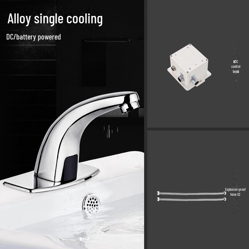 Smart Automatic Infrared Dual-Temperature Faucet for Hands-Free Washing