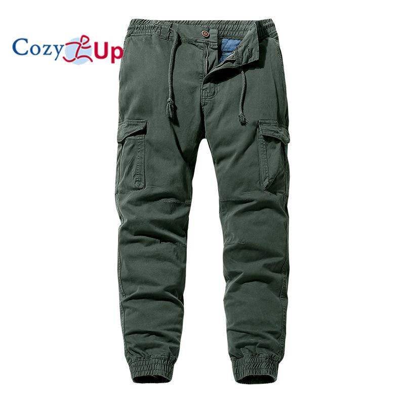 Cozy Up Cargo Work Pants for Men Relaxed Fit Casual Outdoor Military with Big Pockets