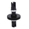 35T Center Differential Locker Gear Diff Spool Replacement for ARRMA 1 7 6s INFRACTION TYPHON Aluminum Alloy Black