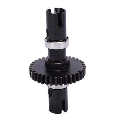 35T Mitteldifferenzial Sperre Getriebe Diff Spool Ersatz für ARRMA 1 7 6s INFRACTION TYPHON Aluminiumlegierung Schwarz