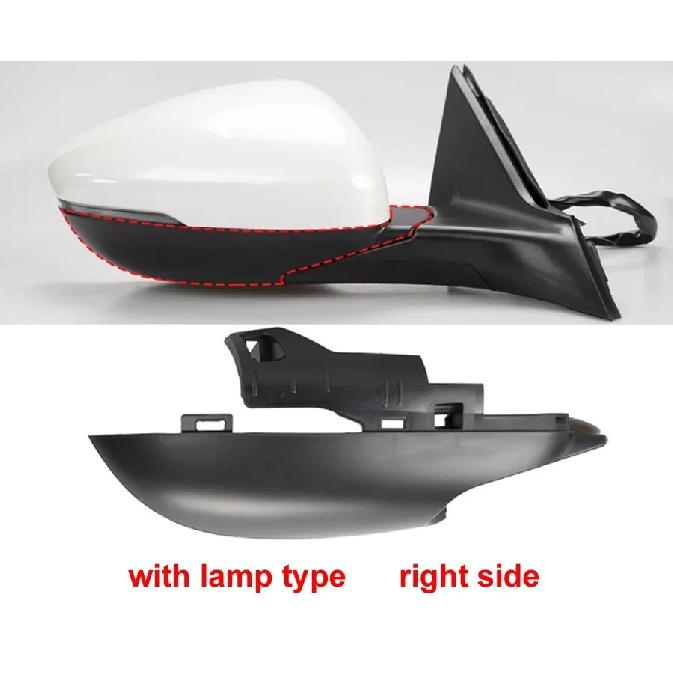 For Honda Accord / pire 2018    Replacement Outer Side Mirror Housing Cap Base Rearview Mirrors Lower Cover