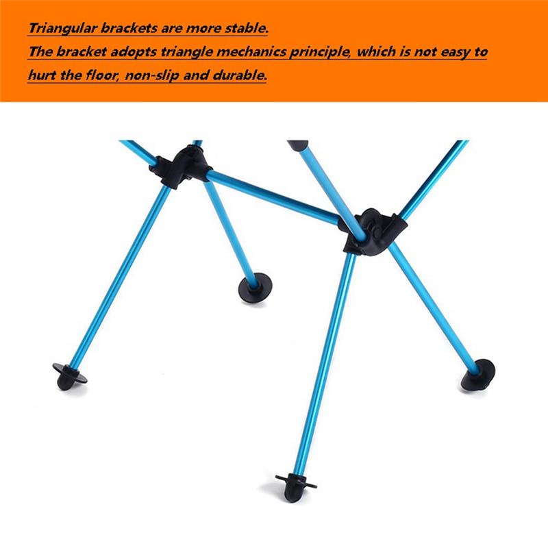 M-Modern-Outdoor Camping Desk Foldable Table Portable Camping Desk For Ultralight Beach Aluminium Hiking Climbing Blue