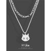 Niche Style Titanium Steel Devil Pendant Couple Cute Cartoon