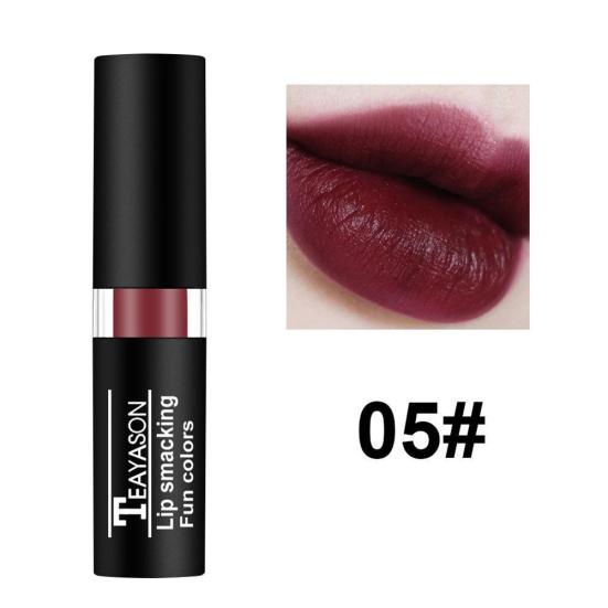 TEAYASON Velvet Matte Lipstick Lasting Waterproof Halloween Party Lip Makeup