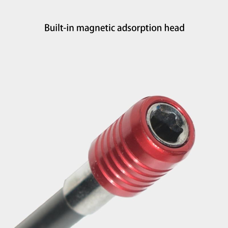Hexagonal Handle 300mm Quick Release Locking Screwdriver Extension Rod Tool Innovative Extension Rod Measuring