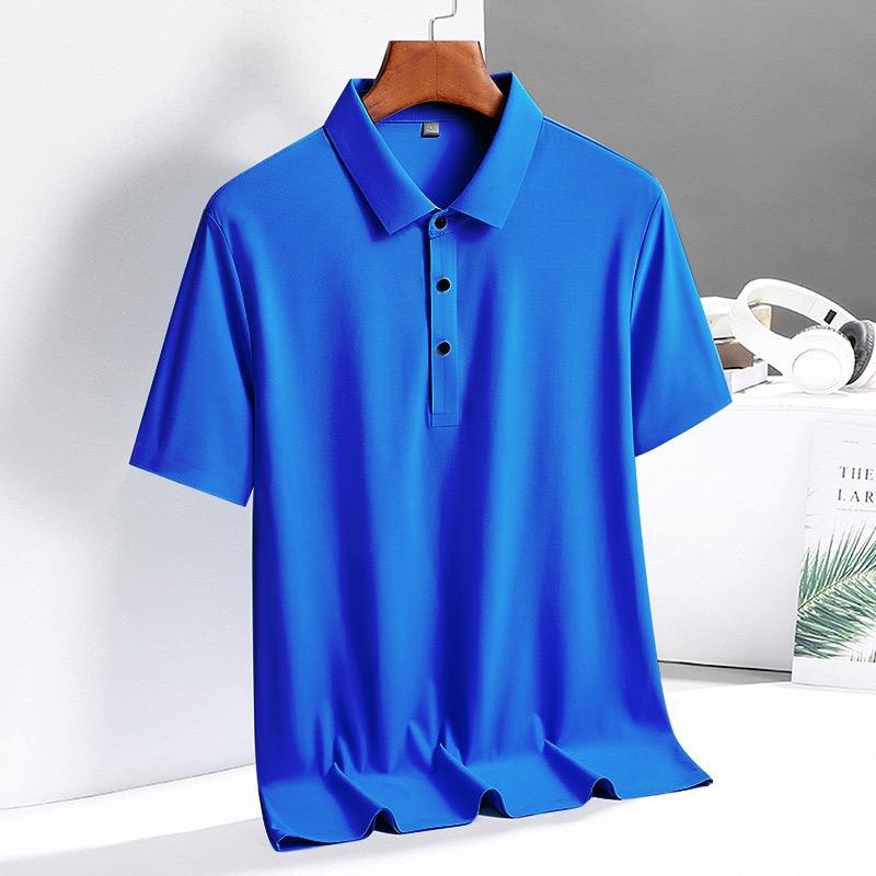 STORN Men's Classic Collar Short Sleeve Polo Shirt Casual Breathable Summer Daily Office Fashion Men's Tee
