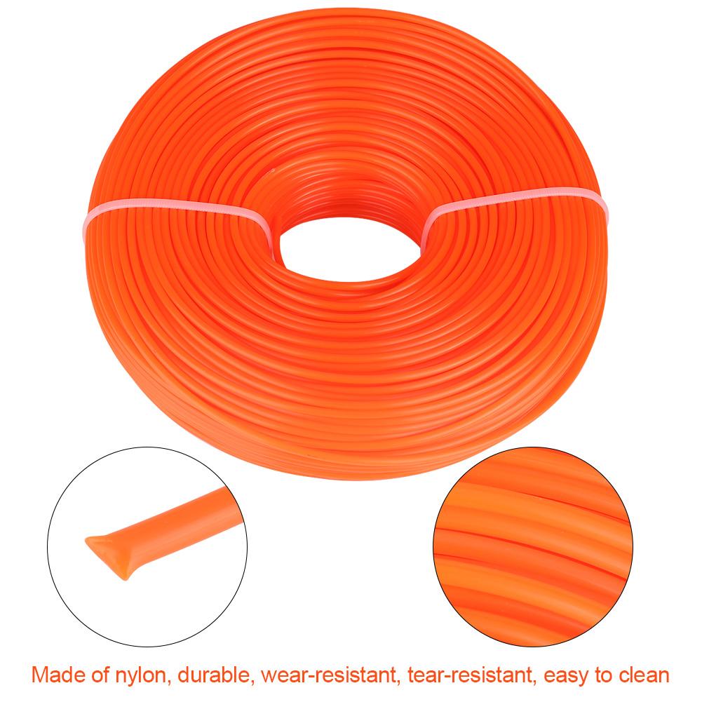 3mm Trimmer Line Nylon Cord Wire Round String Petrol Grass Trimmer 120m