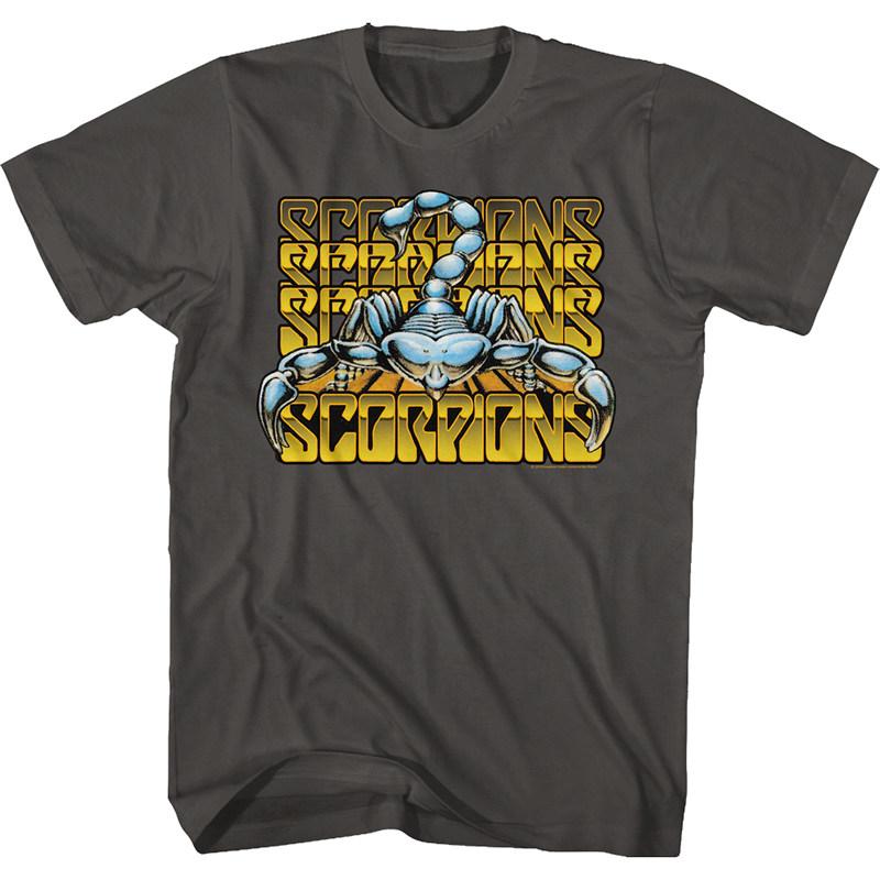 Scorpions 1984 Casual Tshirt Luxury Brand for Men and Women Top