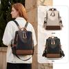 Schoolbag Backpack Women's 1011 New Trendy Simple Versatile Oxford Fabric Lightweight Large Capacity Travel Women's Commuter Shoulder Backpack