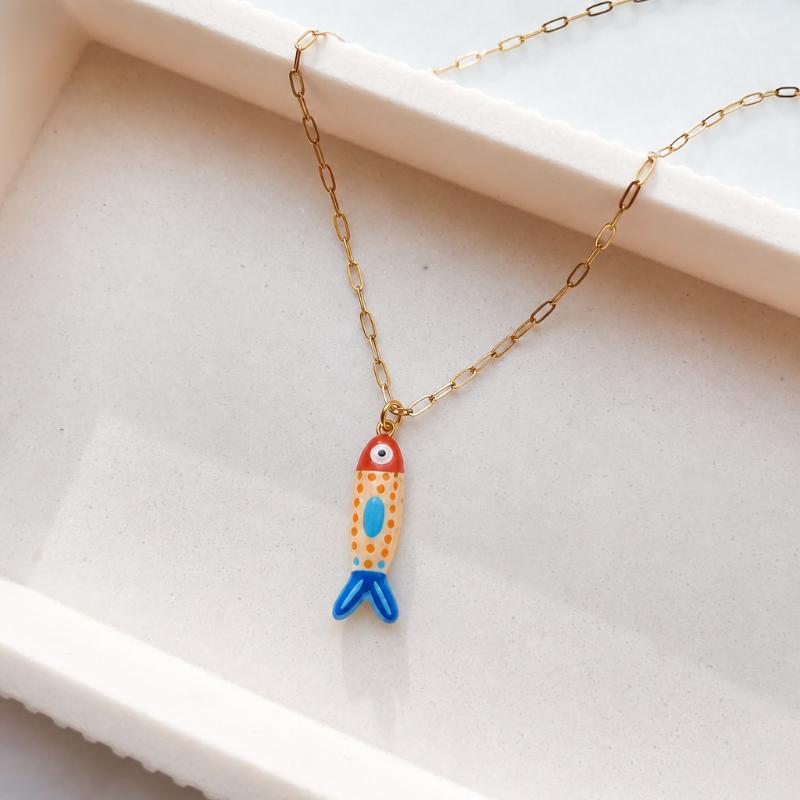 Kawaii Tropical Fish Charms Assorted Vivid Colors Pendants for DIY Earrings Bracelets Necklaces Kids Handcraft Jewelry Making