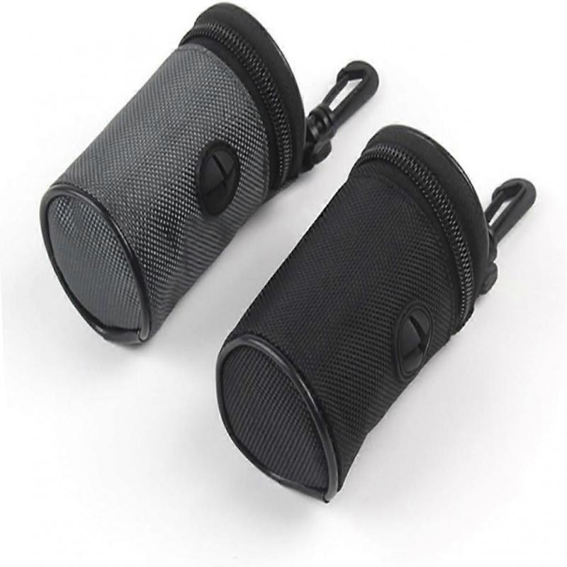 Pet Waste Bags for Dog Waste Dispenser, Oxford Fabric, Black, Suitable for Puppies and Dogs, Portable Trash Bag Holder