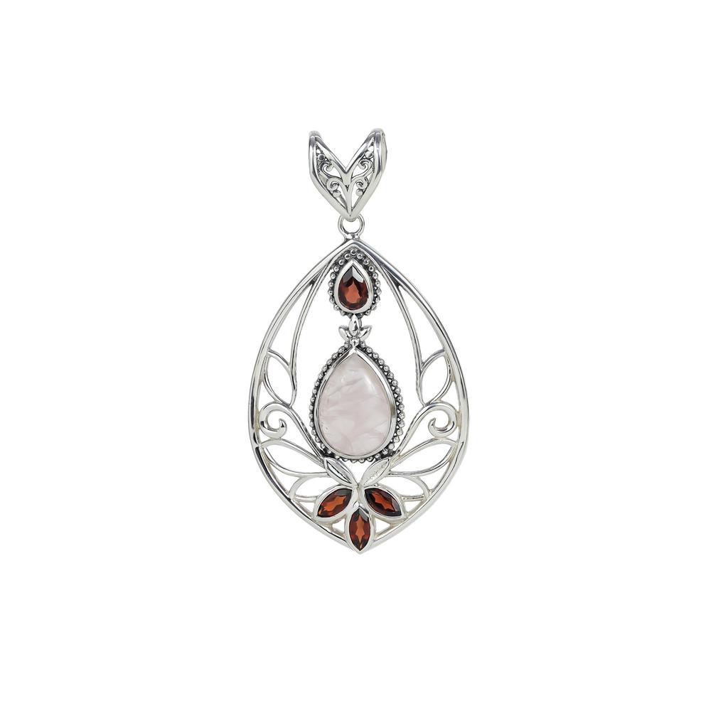 Rare Amethyst 925 Sterling Silver Pendant: Gemstone Jewelry