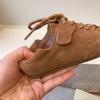 Korean Retro Shoes Frosted Leather Children's Shoes Girls' Princess Shoes Baby Leather Shoes Soft-soled Casual Shoes