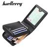 Baellerry Men Fashion Wallets Zipper Business Card Holder Vintage Purse GZW
