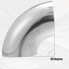 uxcell 90 Degree Mandrel Bend Elbow, 3.0 inch (76 mm) Outer Diameter, SS304 Stainless