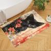 Cute Cat Square Carpet Rug Non-slip Rug for Living Room, Bedroom, Study Room, Hallway Decoration, Perfect for Home Decoration or Holiday Gifts