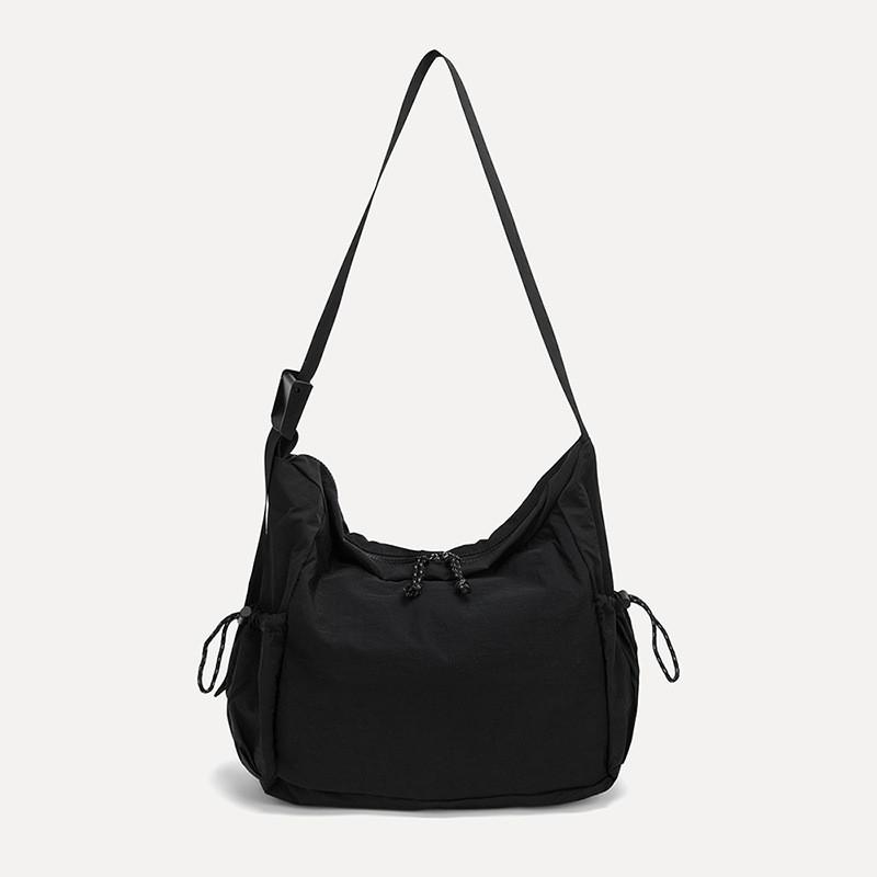 Ielgy Fashion Korean Version Student All-Match Casual Nylon Tote Bag Large Capacity Shoulder Messenger Bag