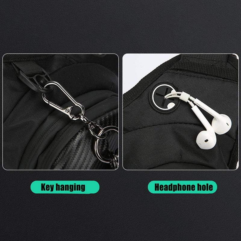 Motorcycle Moto Leg Side Storage Bag Motorbike EVA Hard Shell Male Phone Waist Pack Quick Release Belt Bags Motorcycle Equipment