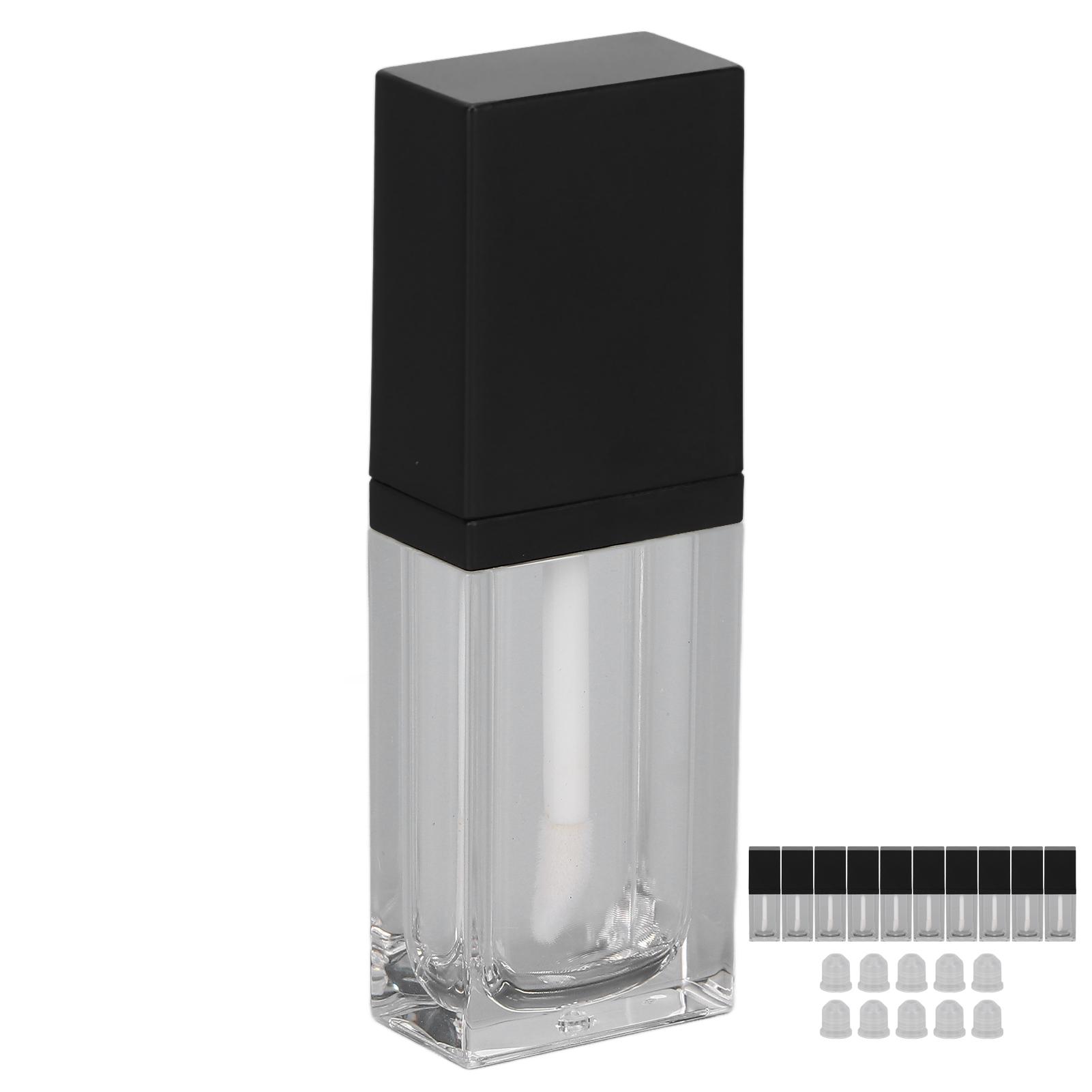 

10 шт. тюбик для блеска для губ пустой многоразовый флакончик для блеска для губ для самостоятельного использования дорожная косметика для губ