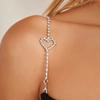 2Pcs Slip Resistant Bra Straps Lingerie Accessories Crystal Shoulder Belts Shoulder Straps  Women
