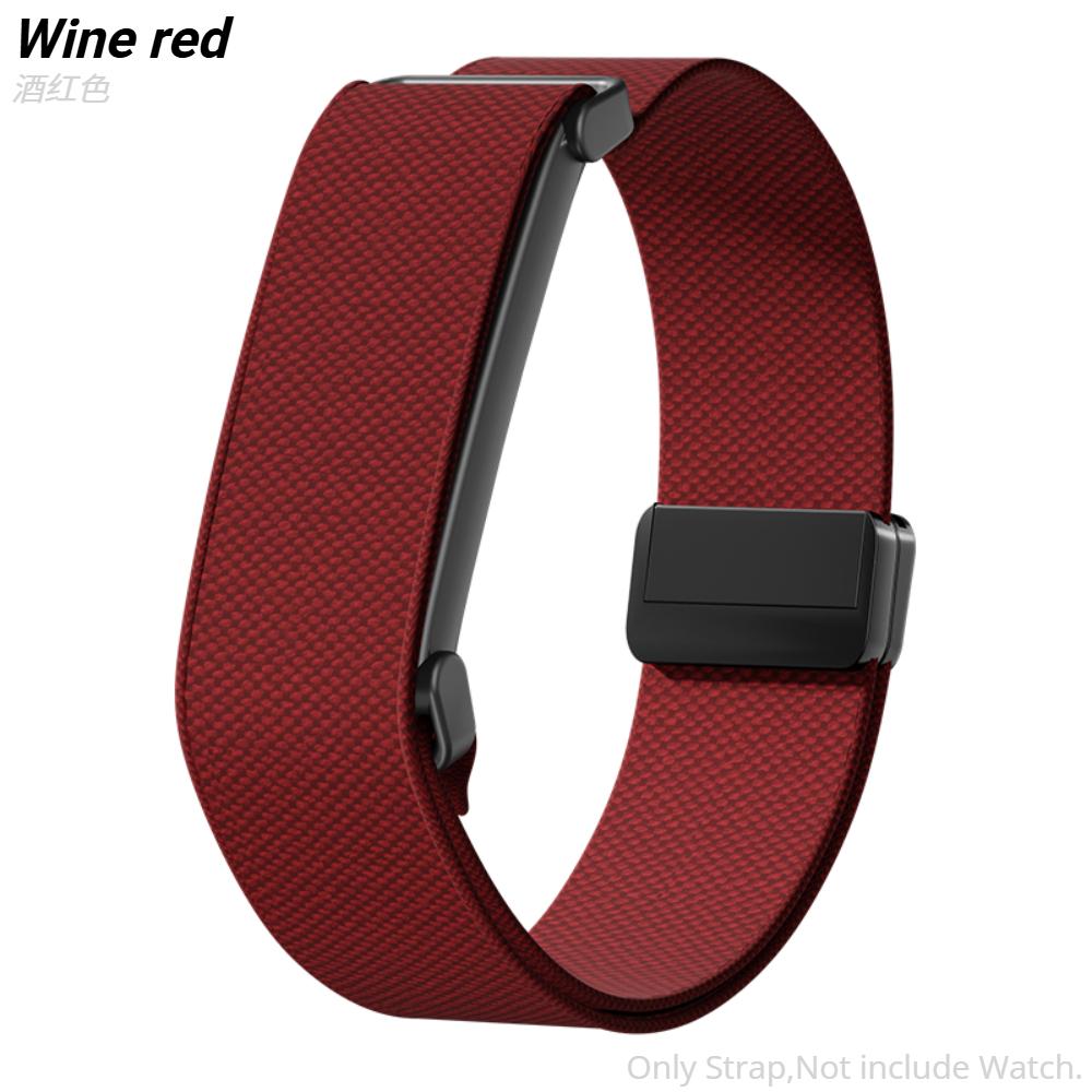 Sport Nylon Braided Watch Strap For Google Fitbit Air Loop Bracelet Breathable Band Wristband for Fitbit Air Fitness Tracker Magnetic Band