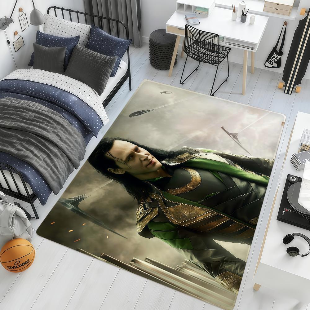 movie cool art funny l-Loki Door Mat hogar Bedside Rug Kitchen Bath Floor Mat Hallway Balcony Carpet Entrance Doormat Decor Home 40cm x 60cm
