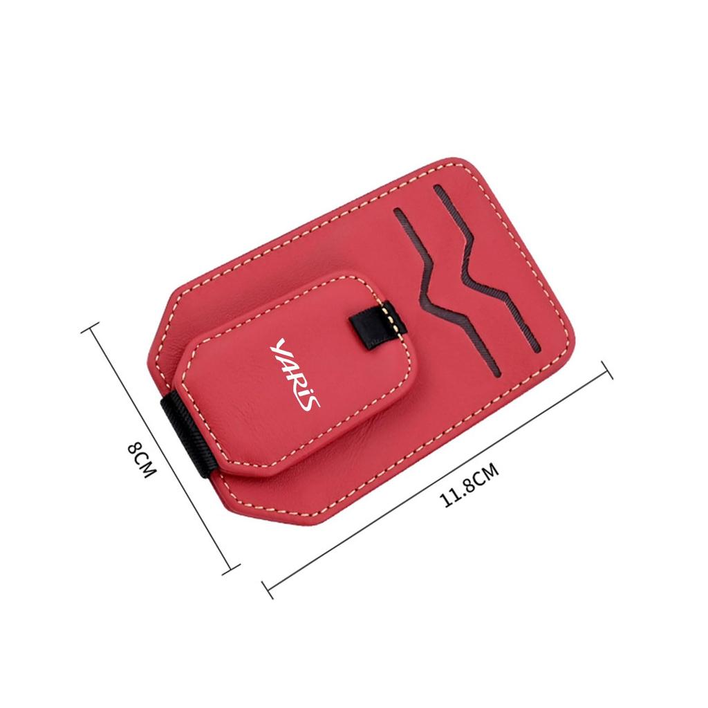 MAIBAOYUAN Car Eyeglass Clip, Suitable for Yaris Yaris, Eyeglass Frame, Suede Material, Sunglasses Frame,