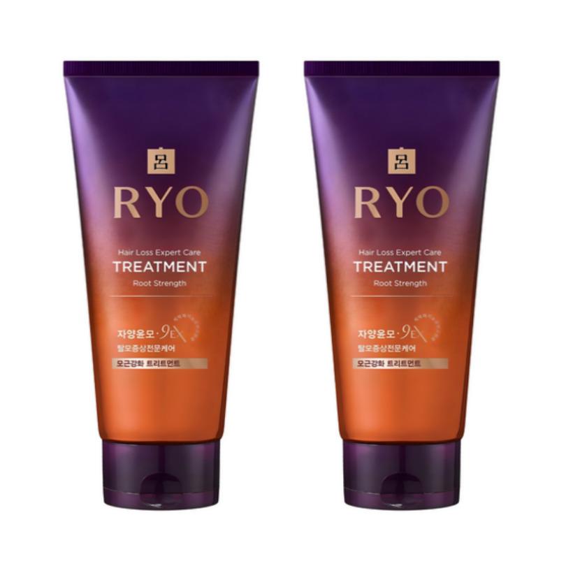 Ryo 9EX Root Strength Hair Loss Expert Care Treatment 330ml 2ea Korea Beauty