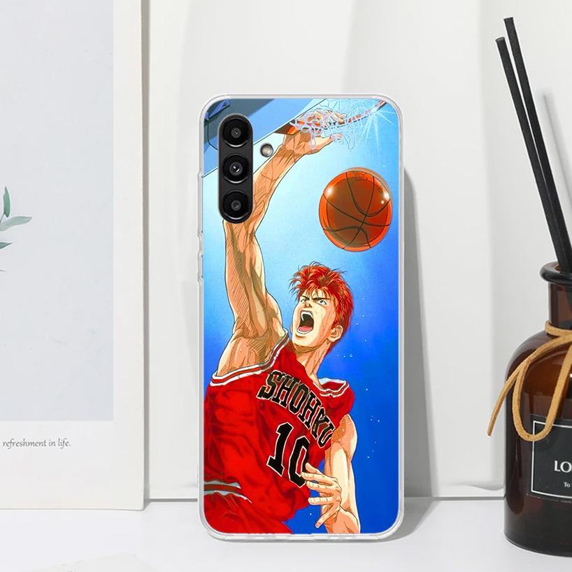 Slam-Dunk Basketball Anime Phone Case For Samsung Galaxy A17 A37 A57 A16 A26 A36 A56 A15 A25 A35 A55 A14 A24 A34 A54 A13 A23 A33