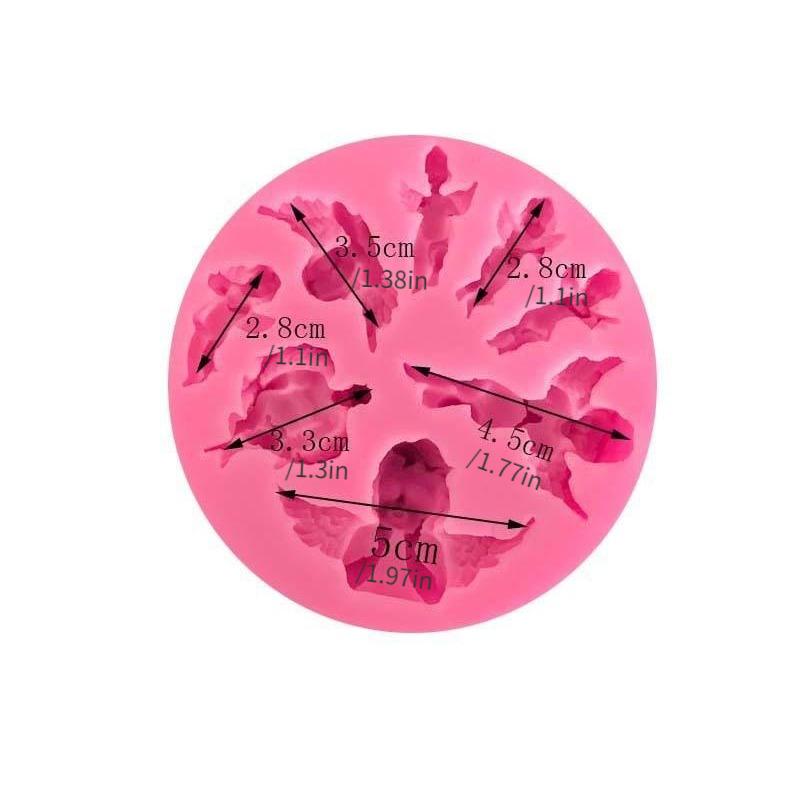 Angel Baby Silicone Mold Chocolate Candy Molds Fondant Cake Decorating Tool