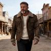 Men's Retro Lapel Multi-pocket Jacket - 2025 Autumn/Winter European and American Style