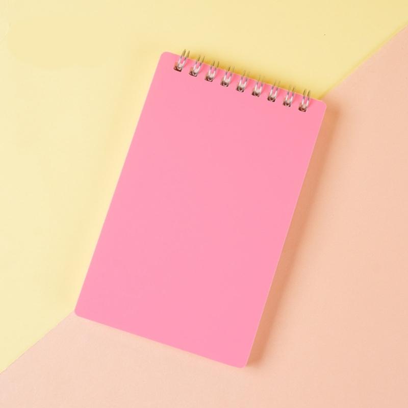 8Pcs Twin-Wire Binding Notepads 80 Sheet Unlined Pocket Notepads Wirebound Writing Pad Small Notebook for Writing