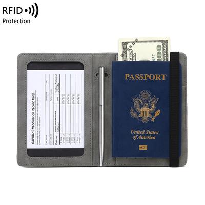 Document Passport Case Metro Card Multifunctional Travel Passport Bag Passport Card Case Leather Case