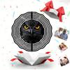 Metal Wind Chime with Night Owl Design Christmas Hanging Decor for Garden Yard Outdoor Thanksgiving Holiday Gift No Electricity Needed