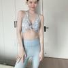 Export Print Yoga Bra Women's Tight Gym Vest Sexy Beauty Back Running Exercise Underwear Bra Tops