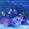 Miniature Diver Figure Oceans Pavilion Diving Model for Aquarium Decor 
