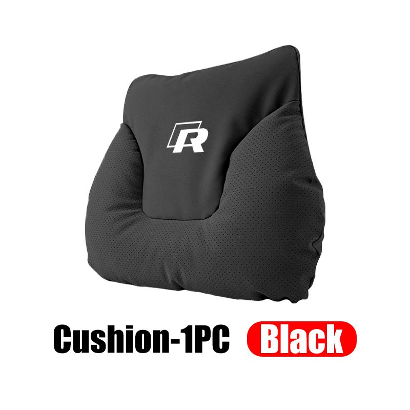 Car Neck Headrest Lumbar Support Pillow Relieve Back Pain For Volkswagen VW Scirocco Jetta Beetle Golf 4 5 6 Passat Polo B5