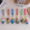 Cartoon Crazy Zootopia PVC Keychain Cute Judy Nick Fox Nick Backpack Keychain Hanging Decoration Small Gift Toys Anime Cartoon