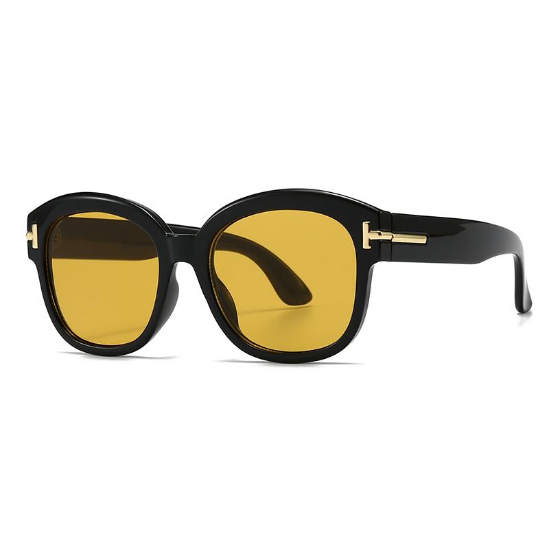 Trendyy Lh260 European American Modern Retro Large Frame Sunglasses Cross Border Exclusive Hot Sale