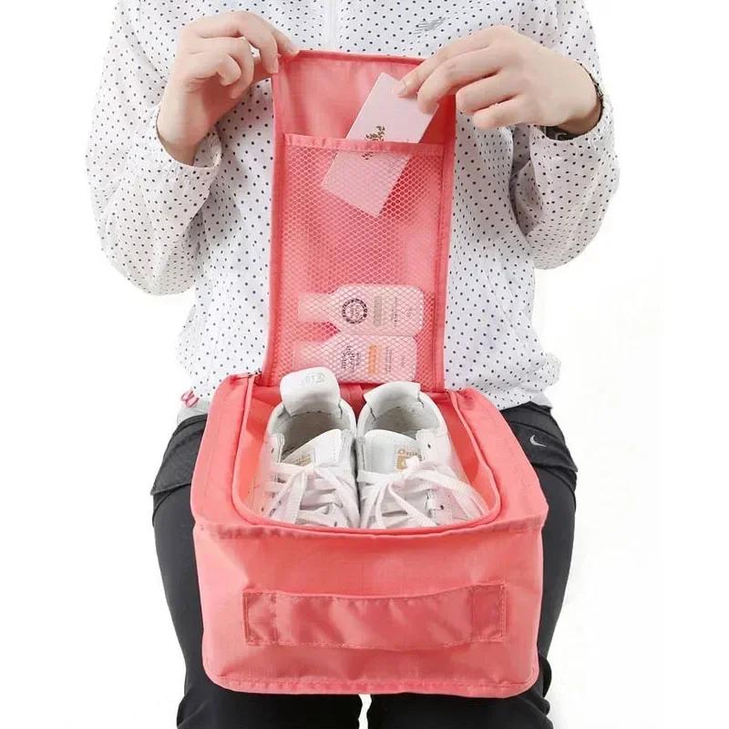 Travel Storage Portable Sneaker Bag Bag Waterproof Breathable Single Shoe Storage Bag Foldable Portable Small Shoe Bag