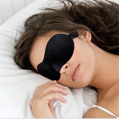 3D maska ​​na spánok Natural Sleeping Eye Mask Eyeshade Cover Women Men Jemná cestovná páska na oči
