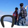 U Shape Neck Band Bluetooth-compatible USB Speaker Portable Wearable Wireless Loudspeaker
