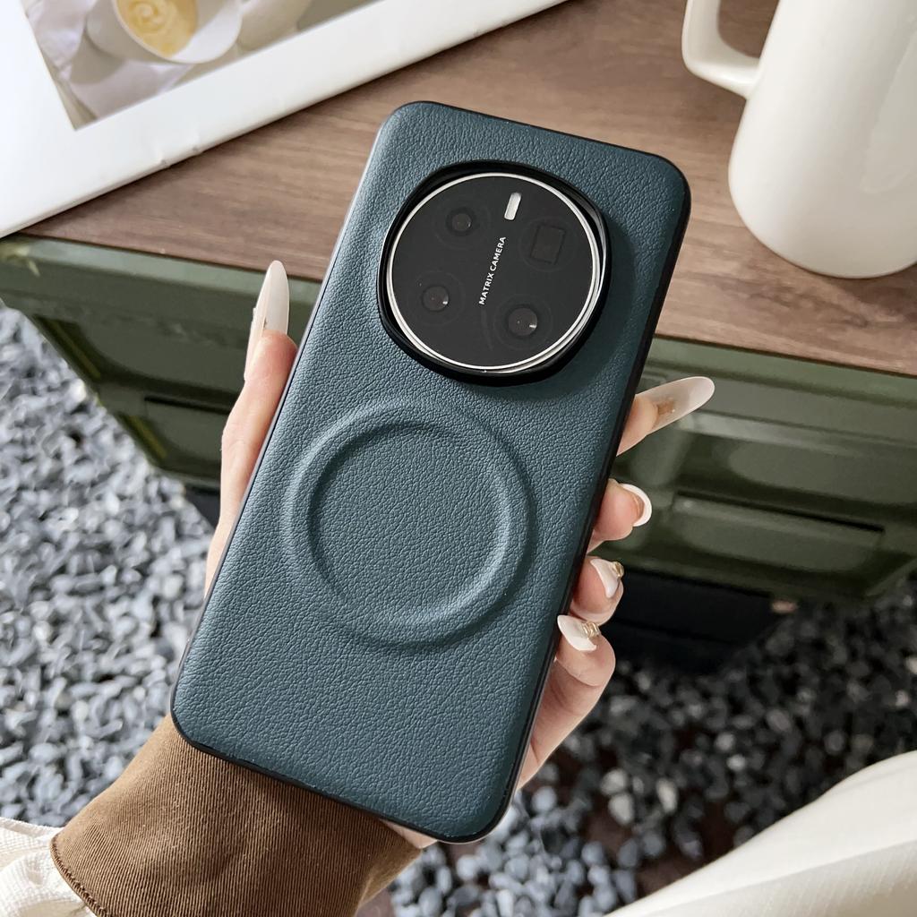 Pouzdro pro Honor Magic7 Pro 5G Kompatibilní s MagSafe PU+TPU Kryt na zadní stranu telefonu