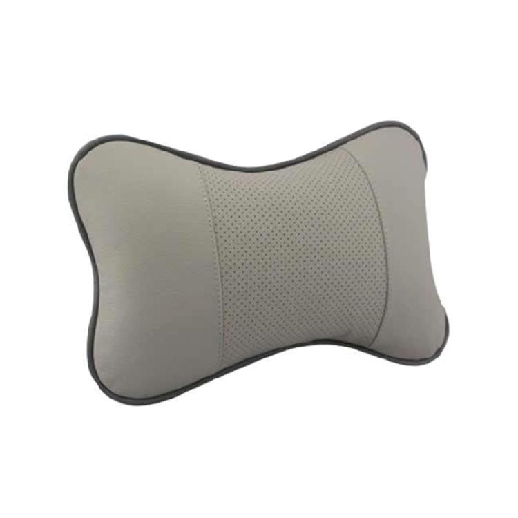 Car Neck Pillow PU Leather Travel Pillow for Head Rest Neck Support for Car Seat