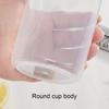 800ML Juice Cup Food Grade Minimalist BPA Free Clear Visual Design Beverage Mug Household Supplies