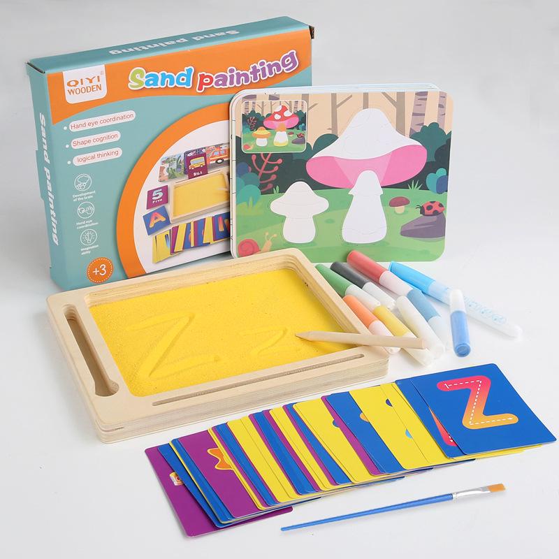 

Творческий набор для рисования песком для детей: Многофункциональный, Образовательный, Мероприятие для родителей и детей для девочек