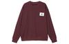 Sweatshirts Men's Cherrywood Red Crew Neck Moderate Regular FB3910-680